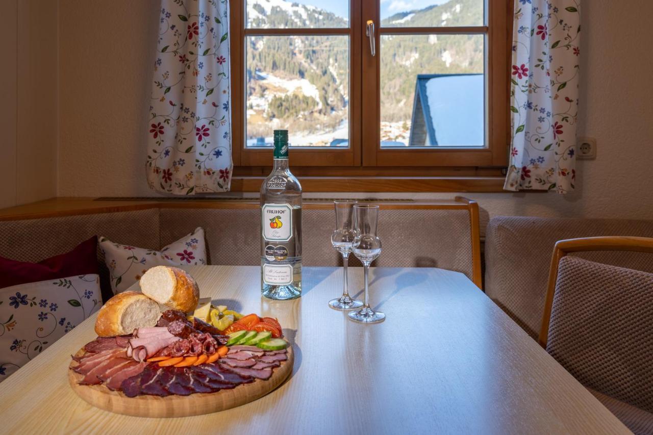 Ferienwohnung Ferienbauernhof Kohler Schoppernau Exterior foto