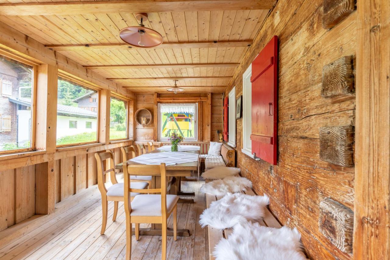 Ferienwohnung Ferienbauernhof Kohler Schoppernau Exterior foto